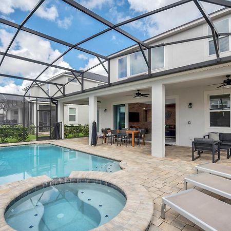 Modern Villa Wprivate Pool&Spa, Free Water Park Orlando Exterior foto