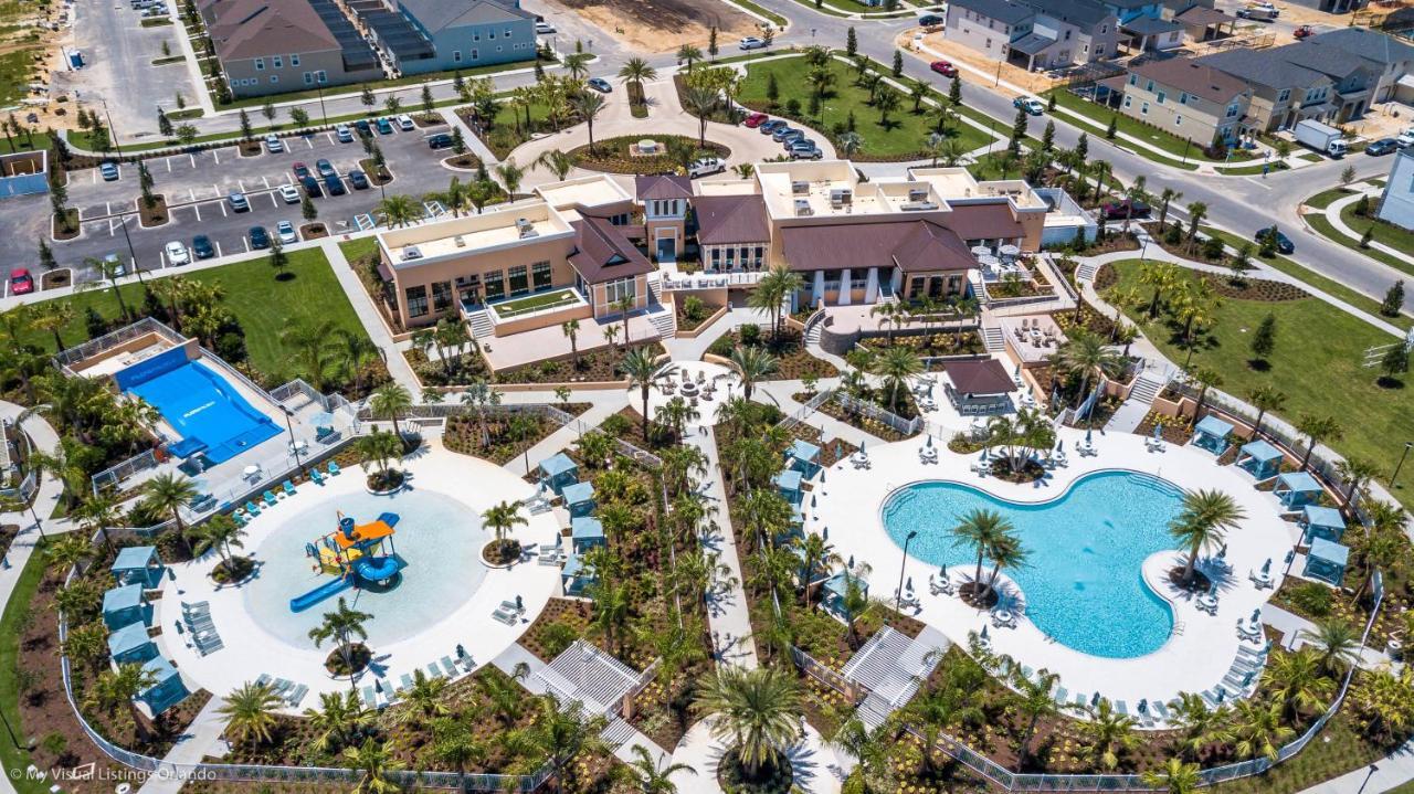 Modern Villa Wprivate Pool&Spa, Free Water Park Orlando Exterior foto