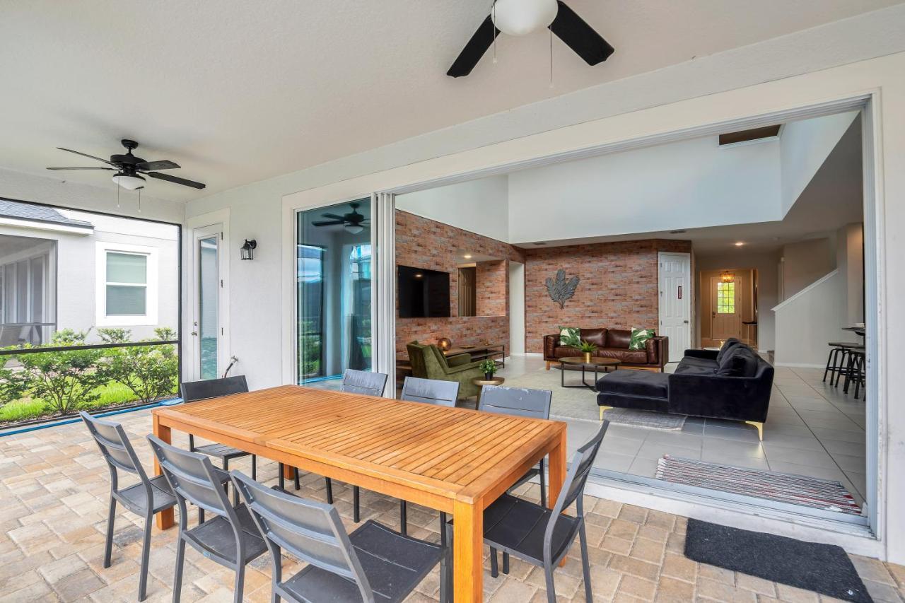 Modern Villa Wprivate Pool&Spa, Free Water Park Orlando Exterior foto