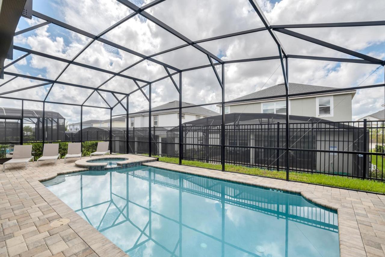 Modern Villa Wprivate Pool&Spa, Free Water Park Orlando Exterior foto