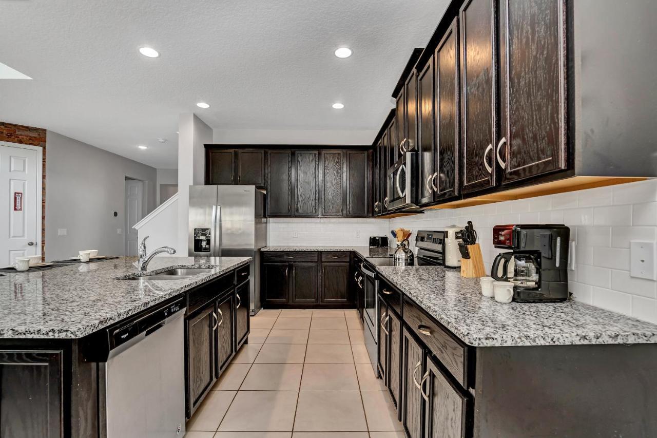 Modern Villa Wprivate Pool&Spa, Free Water Park Orlando Exterior foto