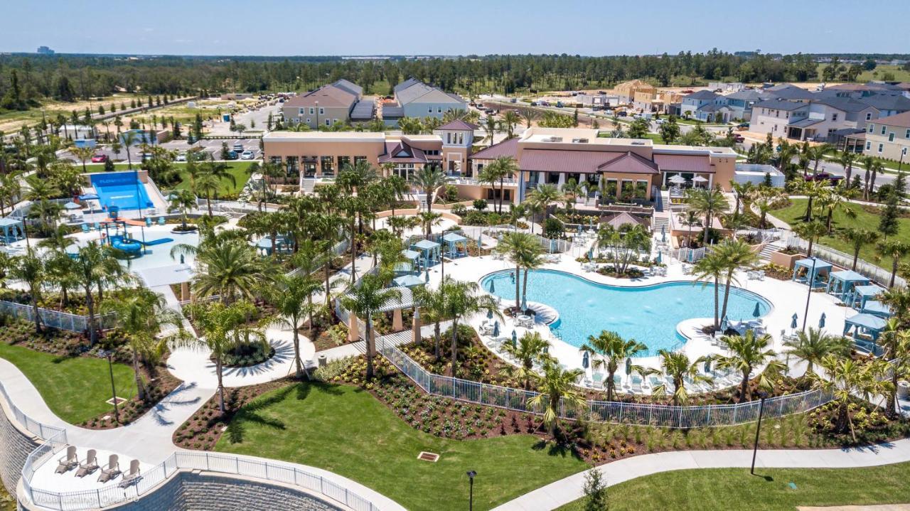 Modern Villa Wprivate Pool&Spa, Free Water Park Orlando Exterior foto